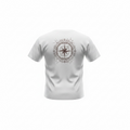 White UZZI Compass Tee