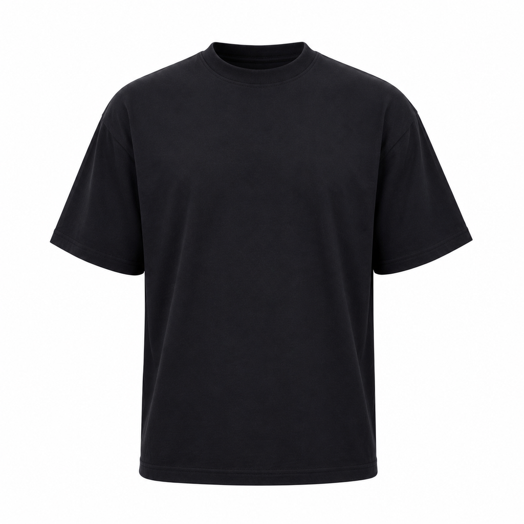 Black UZZI Compass Tee