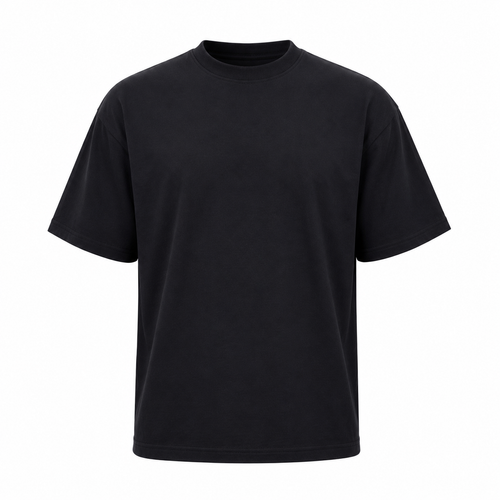 Black UZZI Compass Tee